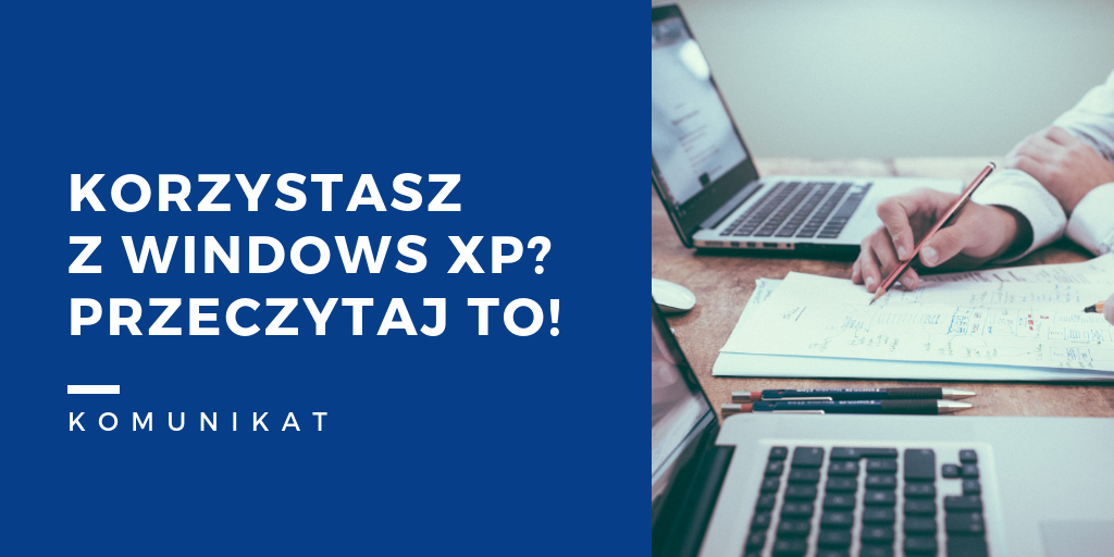 WindowsXP - komunikat